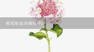 鲜花配送详细程序？