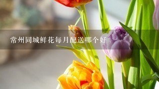 常州同城鲜花每月配送哪个好