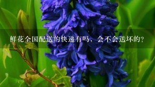 鲜花全国配送的快递有吗，会不会送坏的？