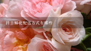 抖音鲜花配送方式有哪些