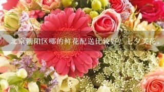 北京朝阳区哪的鲜花配送比较好？7夕买花，急！