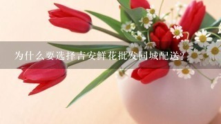 为什么要选择吉安鲜花批发同城配送?